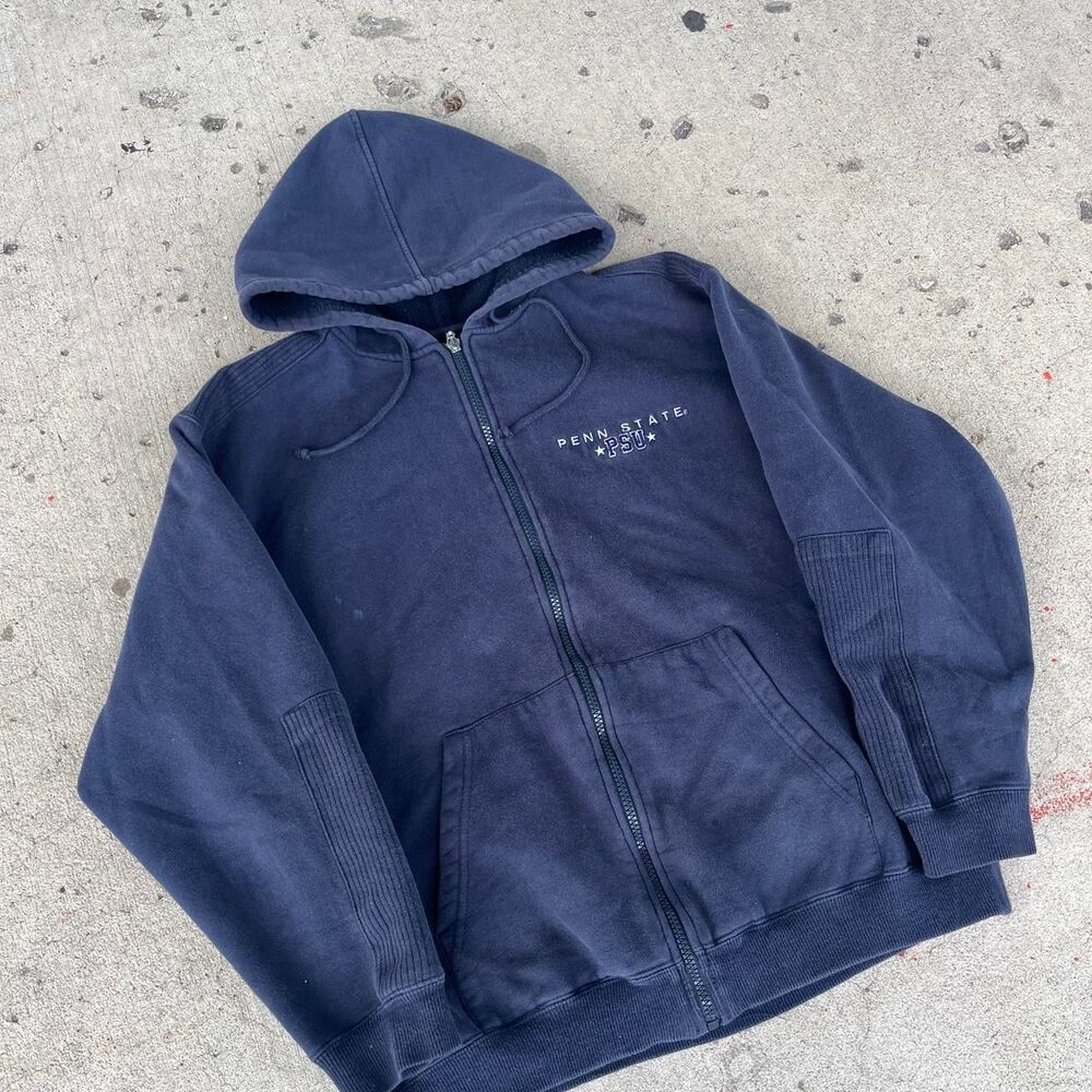 Jansport Men's Navy and Black Hoodie